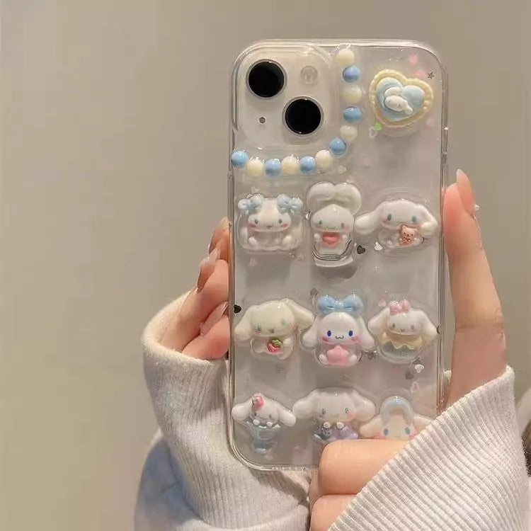 Cinnamoroll 3D Character Phone Case In Kawaii Shop