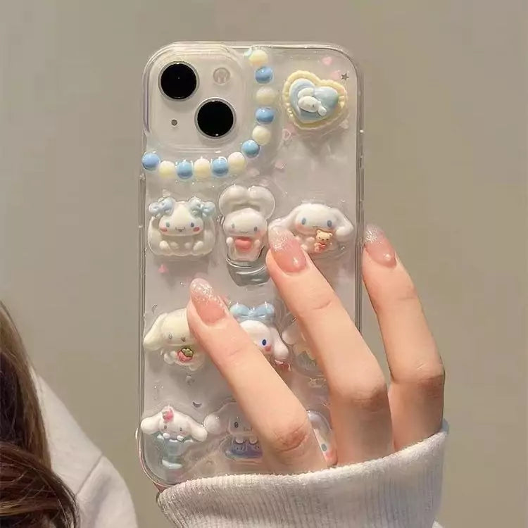 Cinnamoroll 3D Character Phone Case
