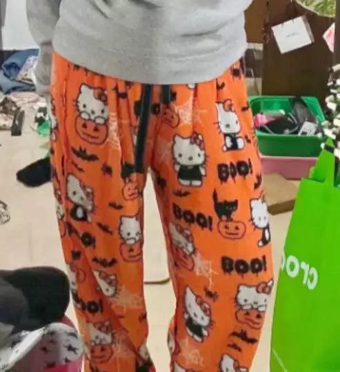 Hello kitty best sale fuzzy pajama pants