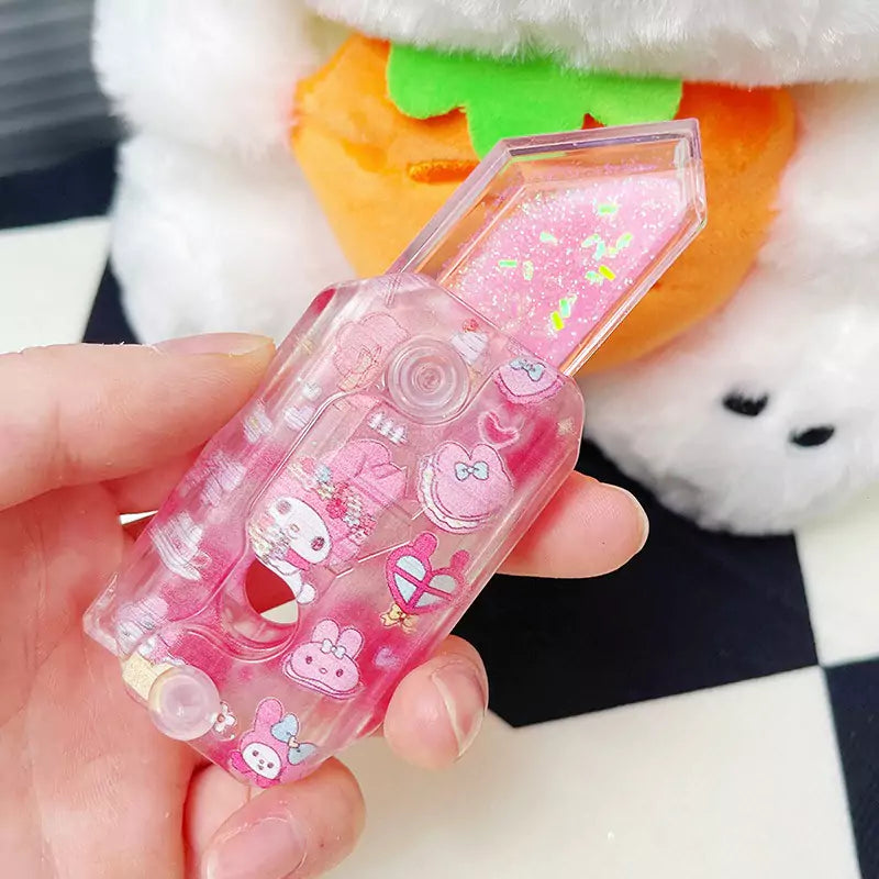 Sanrio Liquid Sand Gravity Knife