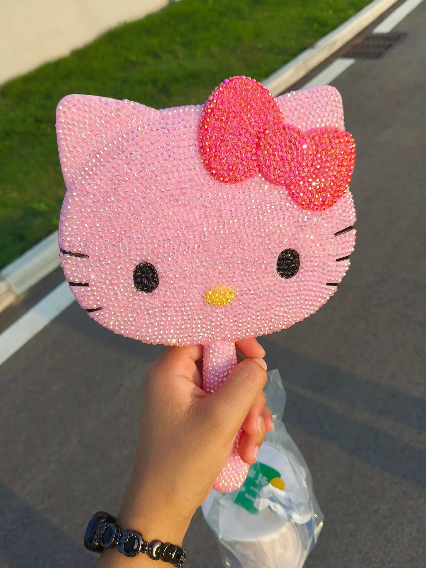 HelloKitty Blingbling Diamond DIY Mirror