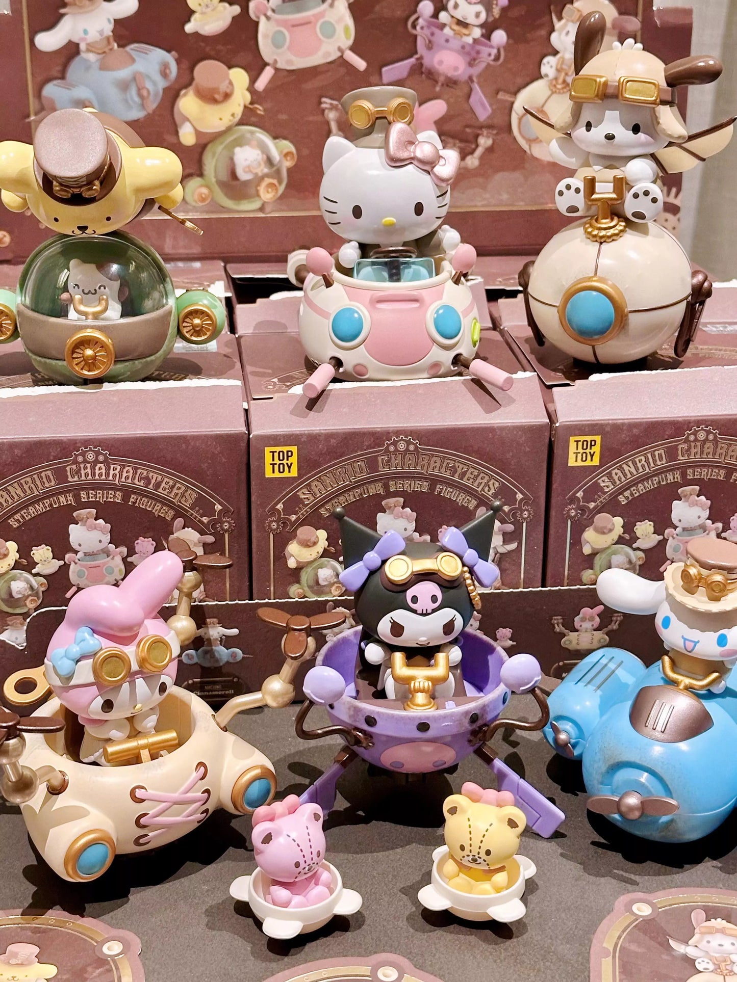 Sanrio Toptoy Steampunk Blind Box Figurines