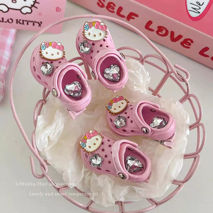 Hello Kitty Handmade Crocs Haripin