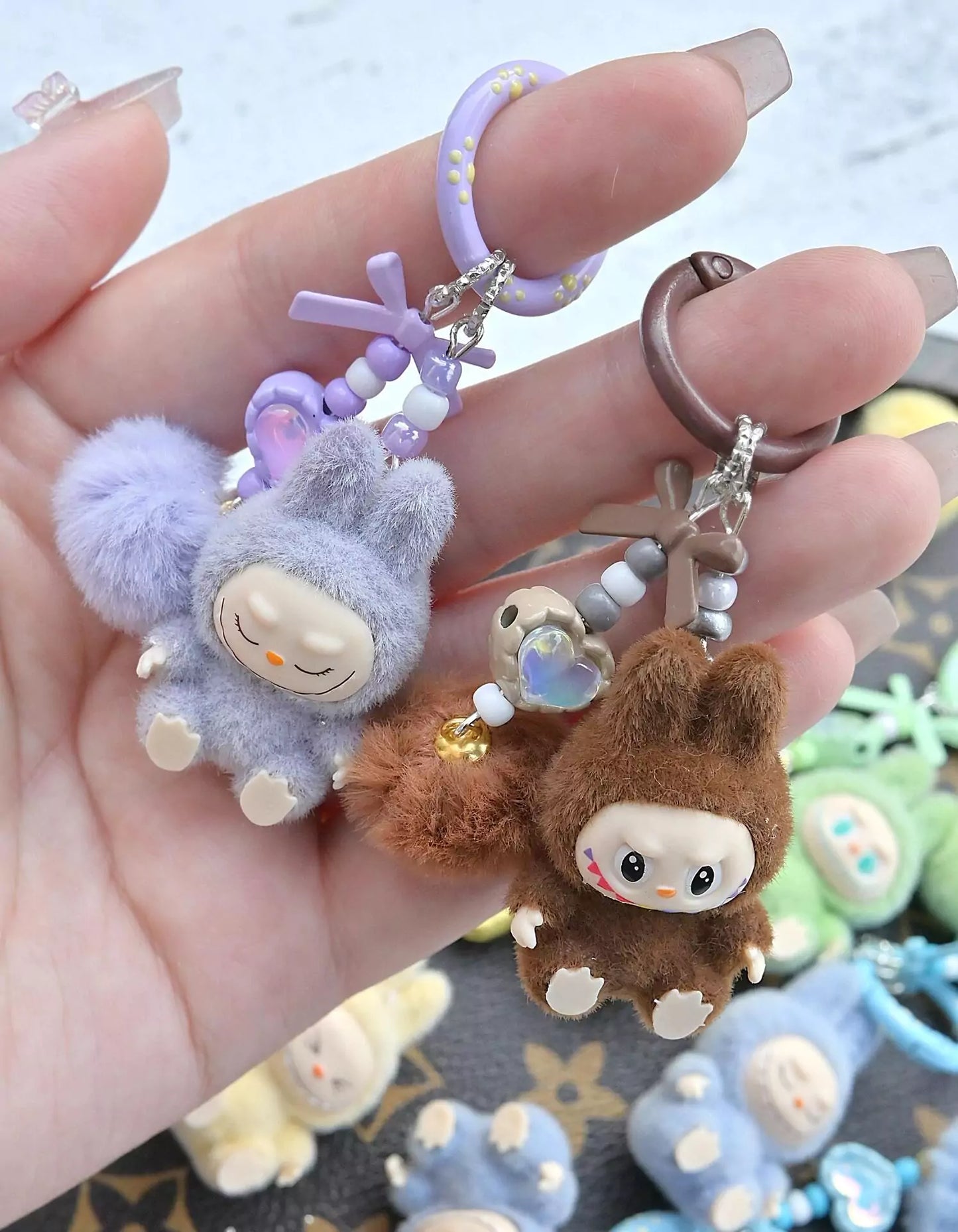 Mini Labubu Bag Charm Pendant