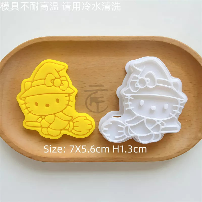 Hello Kitty Halloween 3D Biscuit Mould