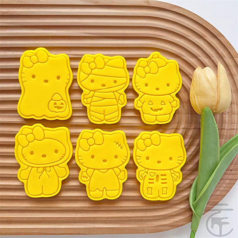 Hello Kitty Halloween 3D Biscuit Mould