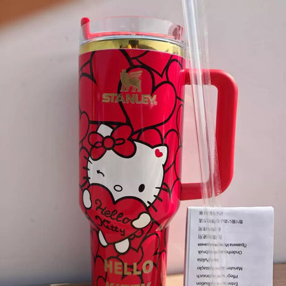 Hello Kitty Sweet Hearts 40 OZ Car Cup Gift Box Set