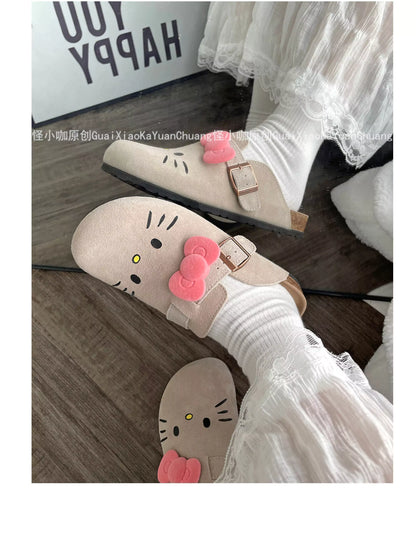 Sanrio Characters Suede Soft Footbed Clogs