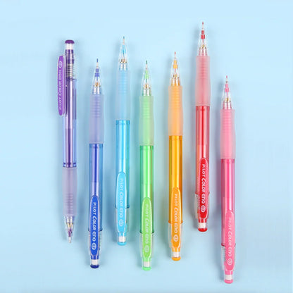 Pilot Color Erasable Mechanical Pencil Set – 1 Pencil + 1 Pack of Lead