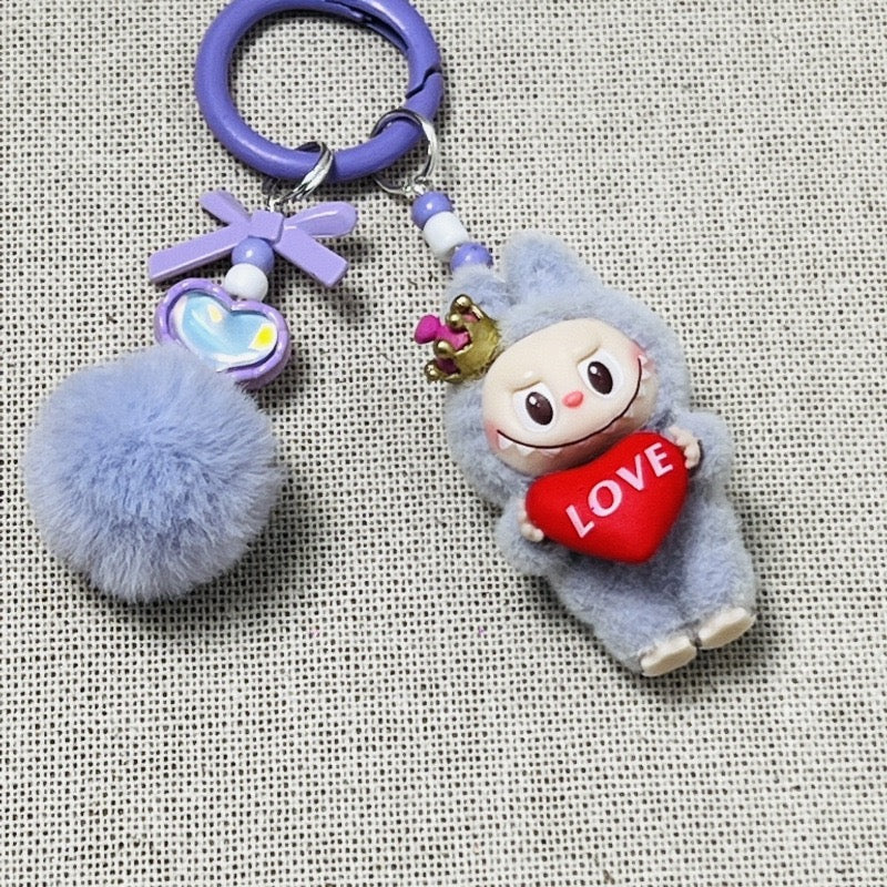 Mini Labubu Bag Charm Pendant