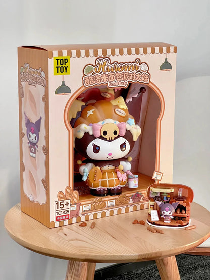 Kuromi Bread Party Figure Building Blocks