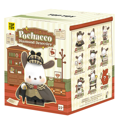 Pochacco Diamond Detective Series Collectible Figure Blind Box