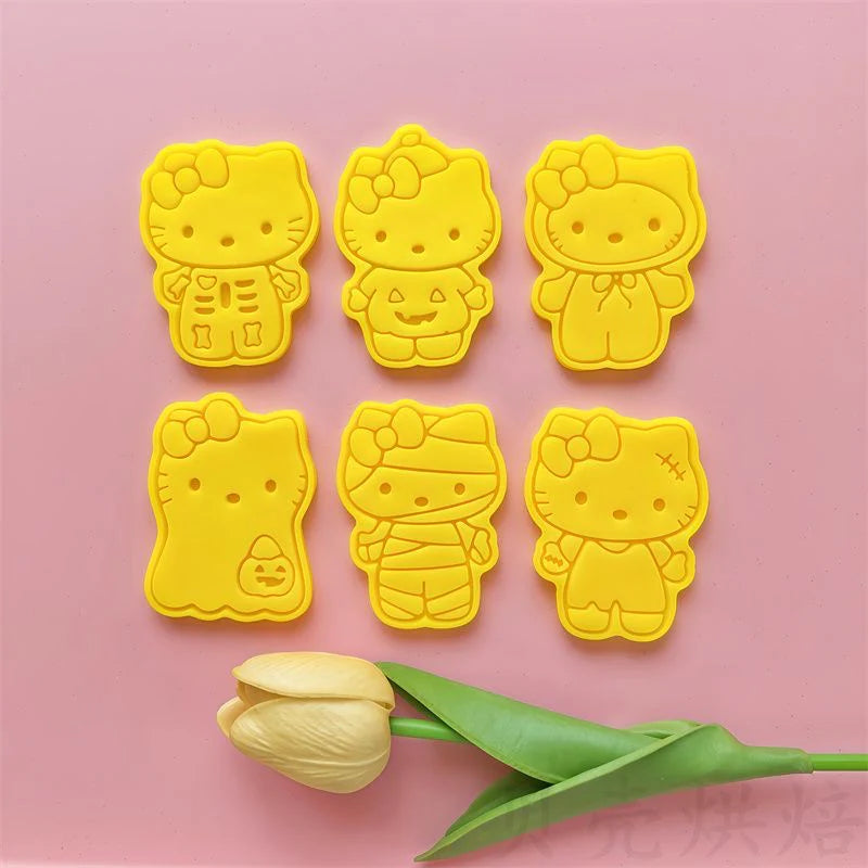 Hello Kitty Halloween 3D Biscuit Mould