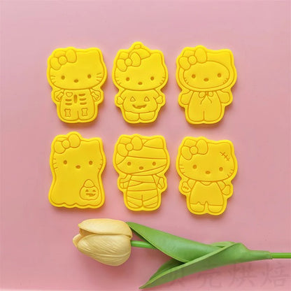 Hello Kitty Halloween 3D Biscuit Mould