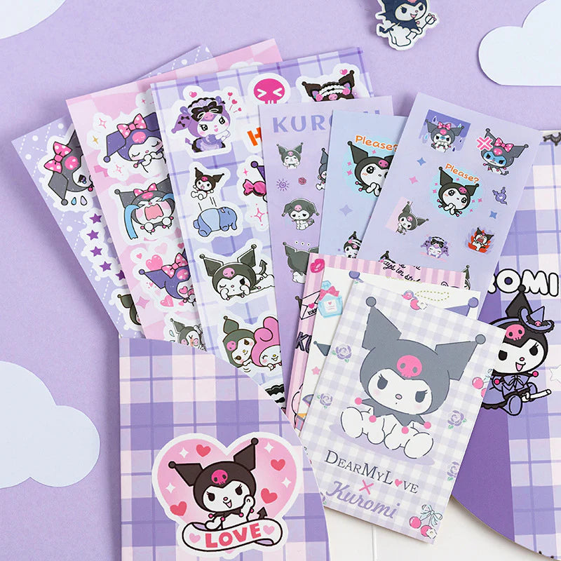 Sanrio Pastel Sticker Pack – DearMyLove Series