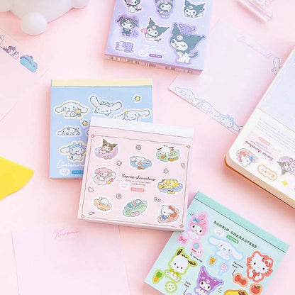 Sanrio Kawaii Memo Pad Set