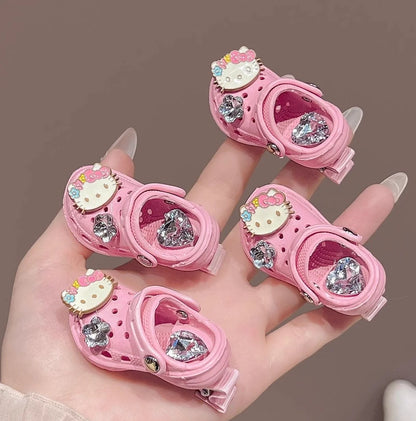 Hello Kitty Handmade Crocs Haripin