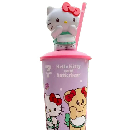 Hello Kitty x Butterbear Straw Cup
