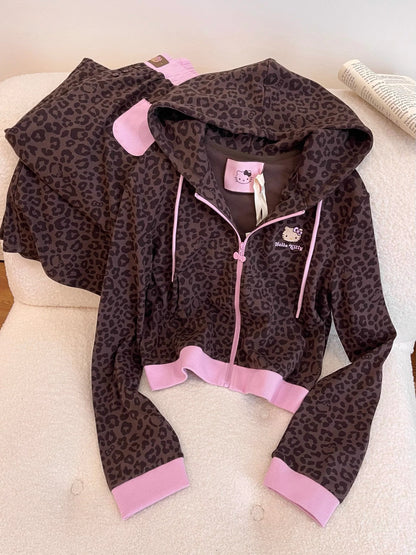 Hello Kitty Cozy Hoodie Pajamas Set