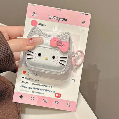 HelloKitty Crystal View AirPods Case