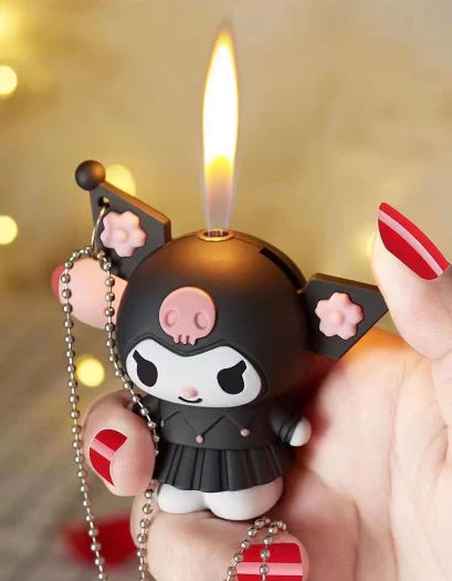 Kuromi Refillable Butane Lighter Necklace