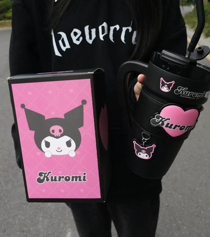 HelloKitty/Kuromi in Car Insulated CupTumbler 40 Oz