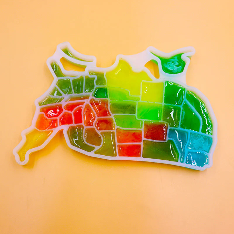 Creative Map Of America Ice Cube Ice Mold