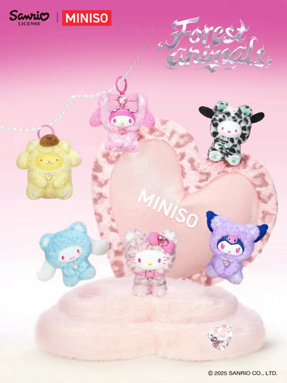 Sanrio Forest Animals Plush Keychain Series