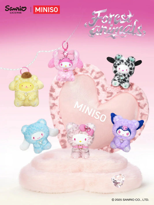 Sanrio Forest Animals Plush Keychain Series