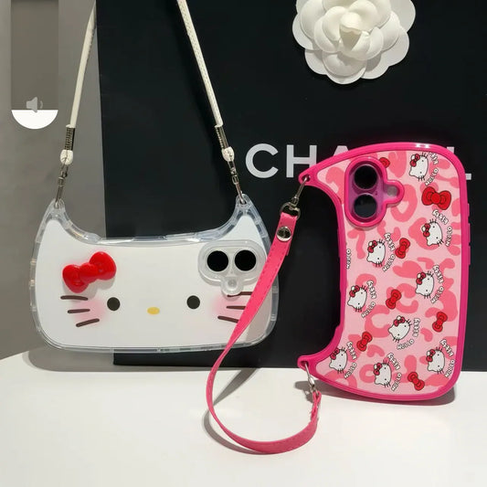 Hello Kitty Phone Case With Lanyard