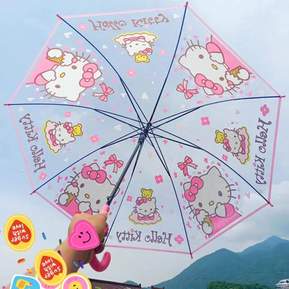 Hello Kitty Clear Bubble Umbrella