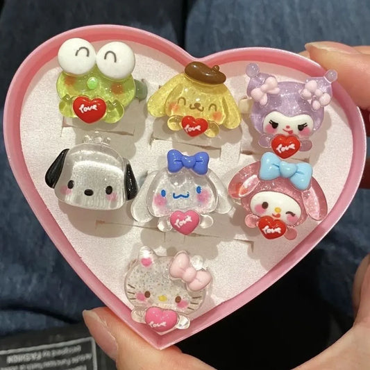 Sanrio Heart Ring Box
