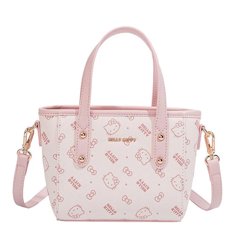 Hello Kitty All Over Print Mini Tote Crossbody Bag