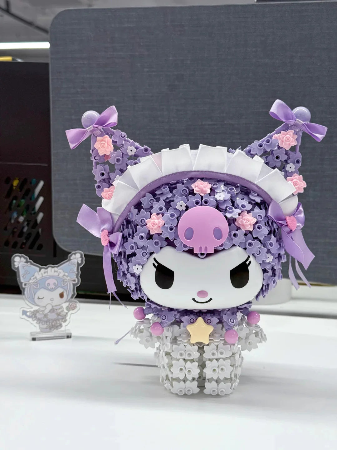My Melody & Kuromi Floral Crystal Figures Building Blocks – In