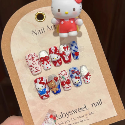Hello Kitty Signature Glam Press-On Nails