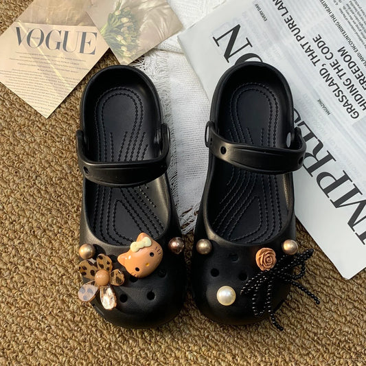 Customizable Crocs-Style Clogs Summer Beach Shoes