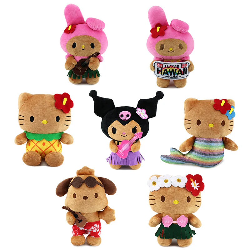 Sanrio Hawaii Plush Toy/ Plush Keychain