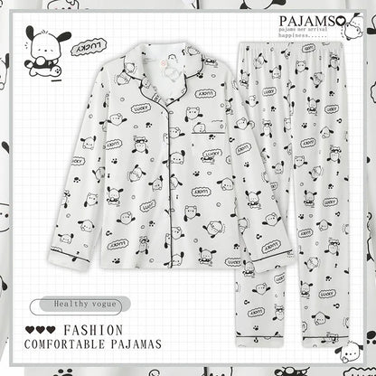 Pochacco Pajama Set – Long Sleeve Top & Pants
