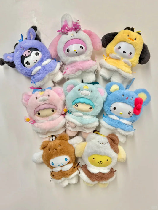 Sanrio Winter Animal Costume Plush Collection