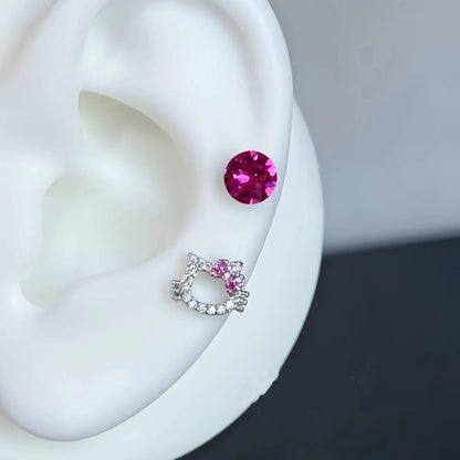 Hello Kitty Sparkle Stud Earrings