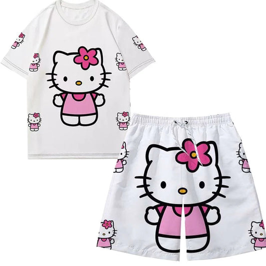 Hello Kitty Shirt+Shorts Set