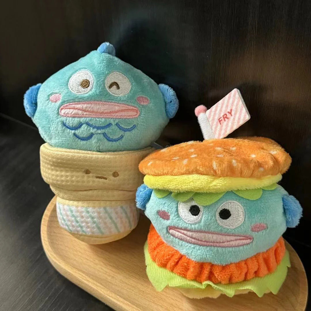 Hangyodon Burger & Ice Cream Plush Charm