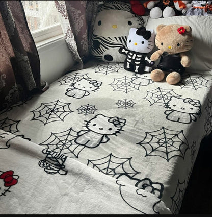 Hello Kitty Halloween Blanket