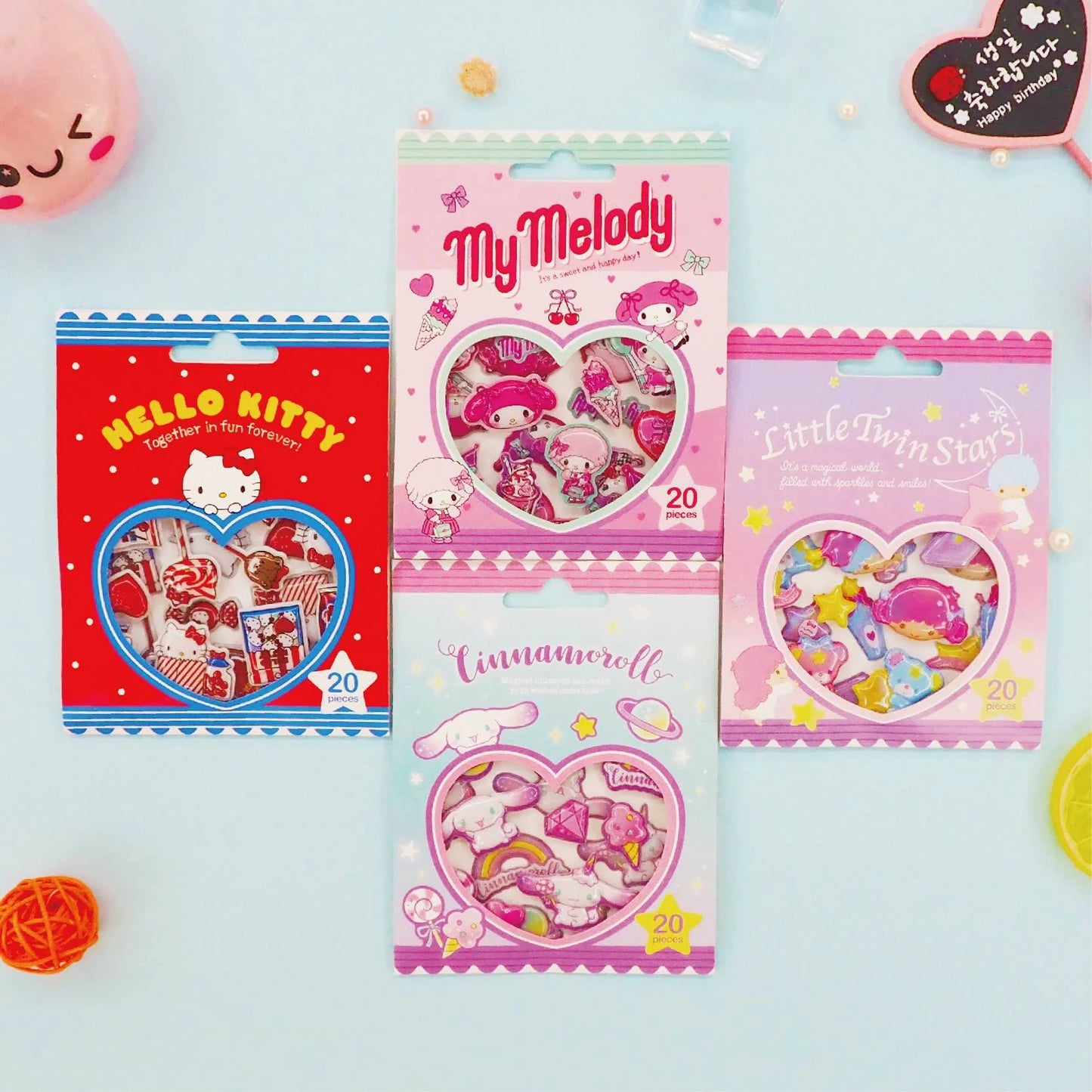 Sanrio 3D Sweetness Stickers