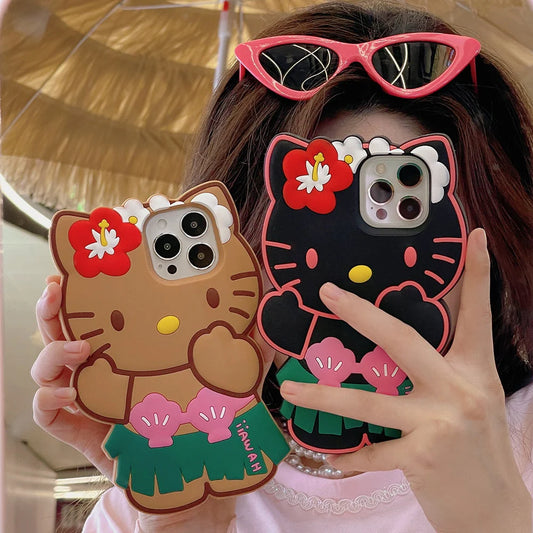 Hello Kitty Hawaii iPhone Case