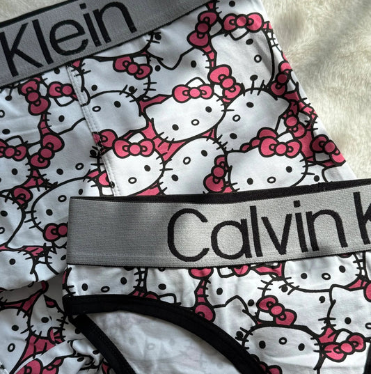 Cute Hello Kitty Print Cotton Panties