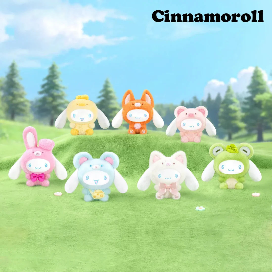 Cinnamoroll Animal Costume Plush Keychain Blind Box