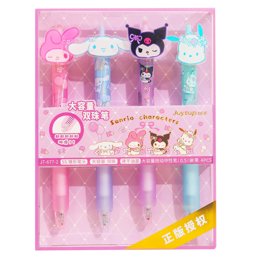 Sanrio Pen Set of 4 – In Kawaii Shop