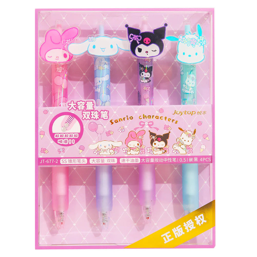 Sanrio Pen Set of 4