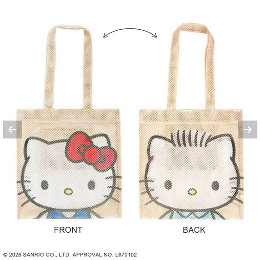 Sanrio Mesh Double-Sided Tote Bag